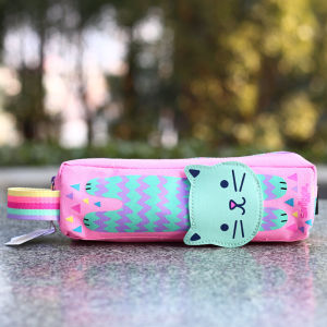 225Australian Smiggle stationery student handheld large capacity zipper pencil bag childrens pencil case pencil case stationery case in stock