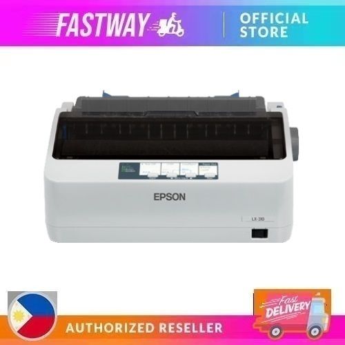 EPSON LX310 9PIN DOT MATRIX PRINTER MAKER USB/SERIAL/PARALLEL 9