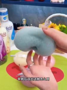 Span Mandi 日式按摩沐浴球 Foaming Shower Ball 起泡细腻柔软搓背清洁去角质 Japanese Soft Mesh Sponge Bath Puff Bathroom