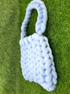 Tas Rajut Chunky Bag Benang Yarn Berkualitas Wanita ala Korean Style Lucu Trendi