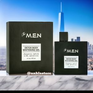 The M.E.N Detox Body Whitening Gel 400ml - Premium Skin Tone Enhancer & Anti-Acne Formula