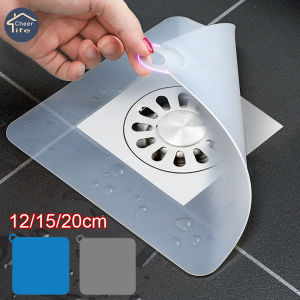 Cheer Life New 12/15/20cm Sewer Smell Removal Sealing Silicone Floor Drain Cover Anti-smell Drain Sealing Cover Floor Drain Covers for Kitchen Bathroom