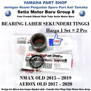 Bearing Bering Laher Sekunderi Tinggi Nmax N Max Aerox Old Asli Yamaha