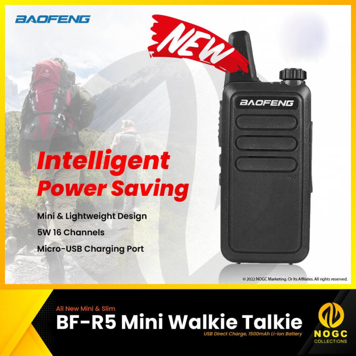 NOGCC BAOFENG BFR5 16CH DC 3.7V Portable Mini Walkie Talkie Mini