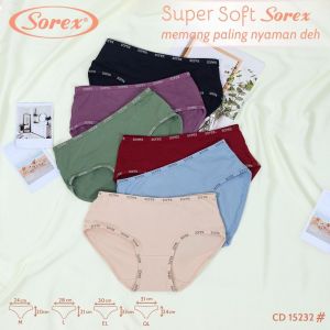 Sorex Celana Dalam Wanita Midi Super Soft Art 15232