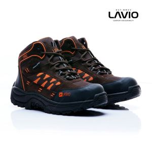 Sepatu Safety Pria Ujung Besi Outdoor Trekking Hiking Riding Gunung Lavio Axel