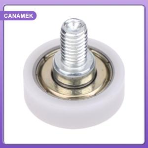 【CANAMEK】 1PC M6x22x7 External Thread Plastic Arc Spherical Convex Wheel Screw Bearing Roller Drawer Mechanical Equipment Accessories