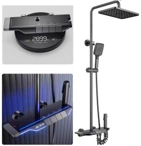 Sen tắm nóng lạnh Yamato SC165X chính hãng cao cấp hiển thị nhiệt độ đèn led củ đồng nặng 2.9kg áp lực nước mạnh - Công nghệ Nhật Bản bảo hành 5 năm