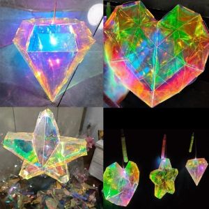 NOER DIY 3D Light Colorful Lighting Battery Powered Hanging Lantern Decor Creative Fairy Light Party Decor