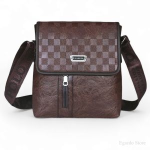 Polo Amstar Tas Selempang Dan Bahu Pria Tas Kerja Tas Kantor Kulit Sintetis Premium Slingbag Slim