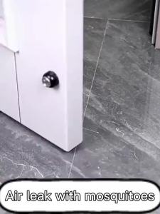 Rubber Seal Strip Silicone Door Draft Bottom Stopper under Door Draft Dust Wind Light Noise Door Gap Blocker Flexible Sealing Strip Waterproof Adjustable Insulator Soft and Cold Resistant PVC Door Seal