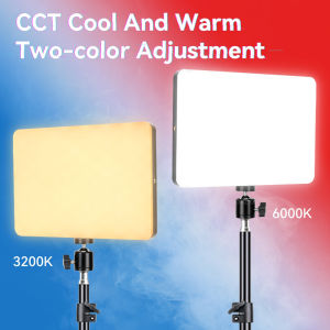11 inches Photo Studio LED 3200k-6000k Video Fill Lamp Light Panel Photography Lighting UK Plug For Live Stream Video/Photograph/Portrait