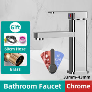 Bathroom Single-Handle Faucet Hot And Cold Mixer Faucet Splash-Proof Faucet Wash Basin For Household Use
