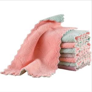 [SIÊU RẺ] Khăn Lau Nhà Bếp Đa Năng 2 Mặt ANHOME Siêu Thấm Giá Rẻ