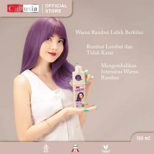 Cultusia Natural Color With keratin & Zaitun Ultra Violet 160ml