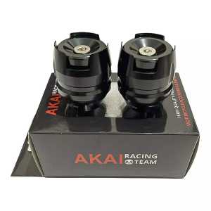 Jalu As Roda Jumbo Full Cnc Two Tone Akai Racing Roda Depan & Roda Belakang Universal Semua Motor