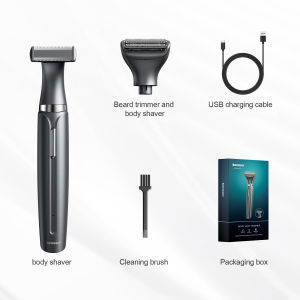KENSEN S1 Tông đơ cắt tóc điện Máy cạo râu cho nam 2 trong 1 Máy cạo râu chuyên nghiệp Dao cạo lông mũi Máy tỉa râu Dao cạo râu MEG-5782026