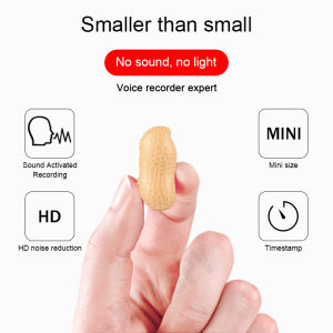 STTWUNAKE   perakam mini professional high-definition noise reduction voice recorder Camouflaged voice Recorder Peanuts voice recorder player mini recording micro dictaphone audio sound digital flash drive secret record