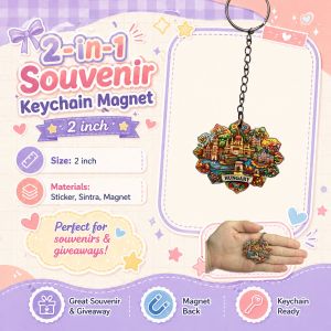 Hungary Souvenir Keychain – Mini Landmark Design Key Holder Bag Charm | Travel Souvenir Gift