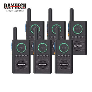 【Malaysia Stock】Daytech Walkie Talkie Long Range Portable Two-Way Radio UHF Transceiver for Warehouse/Park/Company/Camping/Hiking WT08