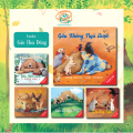 Combo sách tranh song ngữ Gấu hòa đồng (5c - Ehomebooks). 