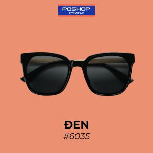 POSHOP - Kính râm nam nữ cao cấp kính mát thời trang gọng vuông chống chói tia uv400 V35