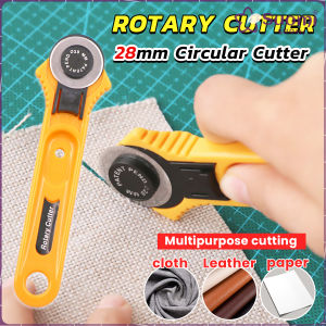 Suomi 28mm Circular Cutter Fabric Cutting Knife Cloth Leather Paper Quilters Craft Sewing Rotary Cutter