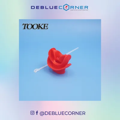 TOOKE Air Bubble Silicone Mouth Piece (Scuba Diving/Snorkeling)