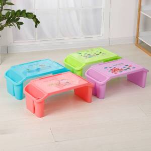 โต๊ะเด็ก โต๊ะญี่ปุ่น โต๊ะอ่านหนังสือสําหรับเด็ก โต๊ะเด็กอนุบาล มีช่องใส่ของ