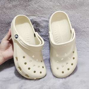 crocs star men and women size sandal slippers real rubber more comfortable OEM