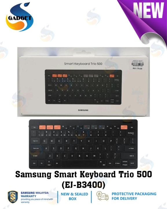 [Original] Samsung Smart Keyboard Trio 500 (EJB3400) Lazada