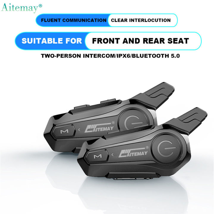 Aitemay E1 Motorcycle Bluetooth Helmet Wireless Handsfree