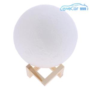 3D Moon Night Light with Touch Sensor and Multi-Color LED for Bedroom Living Room or Gift Use
