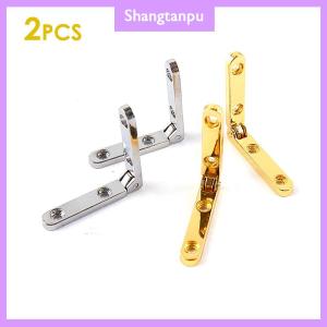 [shangtanpu] 2Pcs 90 Degree Hinges For Wooden Box Jewellery Case Cabinet Furniture Hardware