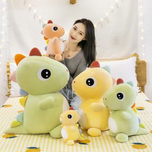 [Hàng Có Sẵn] Búp Bê Khủng Long Hoạt Hình Đồ Chơi Nhồi Bông Búp Bê Rồng Nhiều Màu Sắc Dễ Thương Gối Mềm Mainan Budak Perempuan
