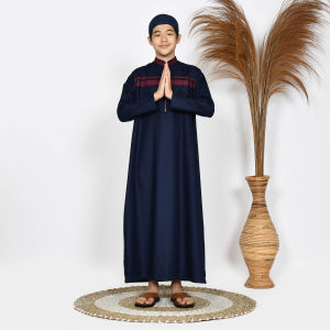 Gamis Anak Laki Laki 2 - 15 Tahun Premium Lengan Panjang Toyobo Fodu