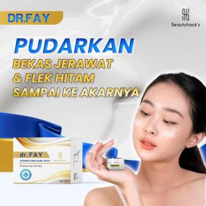 Dr Fay Cream Original - Penghilang Flek Hitam & Bekas Jerawat Perawatan Wajah RESMI BPOM