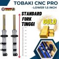 FORK LAY EX5 DREAM TOBAKI CNC FORKLAY CHROME BLACK FORK EX5 HIGHPOWER DREAM 110 ACCESORIES MOTOR SPARE PARTS MOTOR. 