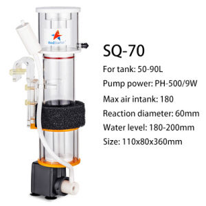 Red Starfish Hang on Back SQ Series Protein Skimmer for Marine Fish Tank Aquarium SQ50 SQ70 SQ90