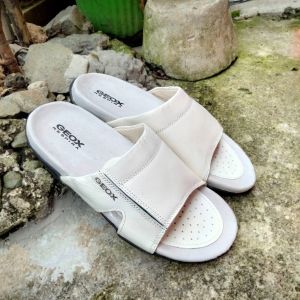 SANDAL KULIT ASLI GEOX RESPIRA CREAM