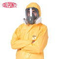 DU PONT Pro Safety Clothing Protective Coverall Chemicals Protective Clothing Hooded Sulfuric Acid Alkali Safety Coveralls Waterproof Chemical Suit. 