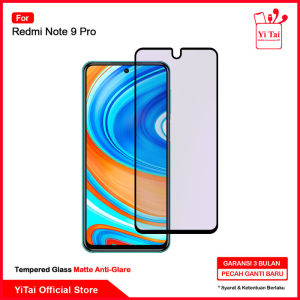YITAI Tempered Glass Anti Glare Xiaomi Redmi Note 8 8 Pro 9 9 9 Pro