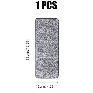 10/5Pcs 33x12cm Microfiber Mop Cloth Practical Replacement Mop Cloth Household Mop Head Cleaning Pad Washable Dust Home Cleaning Tools