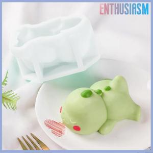 【Enthusiasm】🌟🌟【Hot Sale】🎈 แม่พิมพ์ซิลิโคนพุดดิ้งแม่พิมพ์คัสตาร์ดแม่พิมพ์เค้กการ์ตูนสีเขียวไดโนเค้กอุปกรณ์ตกแต่งเบเกอรี่