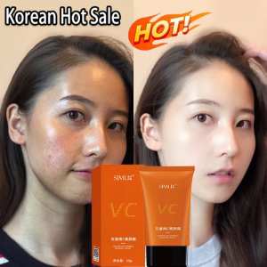 【Hot in Korea】Five vitamin C Whitening Cream Tone-up Cream Anti Aging Brightening Cream For Facial Skin Vitamin C Cream Skin care 素颜霜 50g