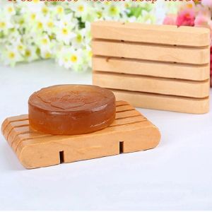 Khay Đĩa Đựng Xà Bông Cao Cấp bằng gỗ tre Hộp Xà Phòng Chống Nước kiểu dáng vintage decor phòng tắm nhà ở bamboo soap tray