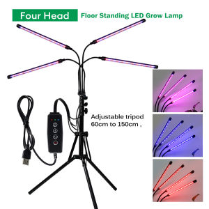 Desktop Clip 5V USB Full Spectrum LED Grow Lamp Dimmable Timed Promotes Plant Flowering And Fruiting