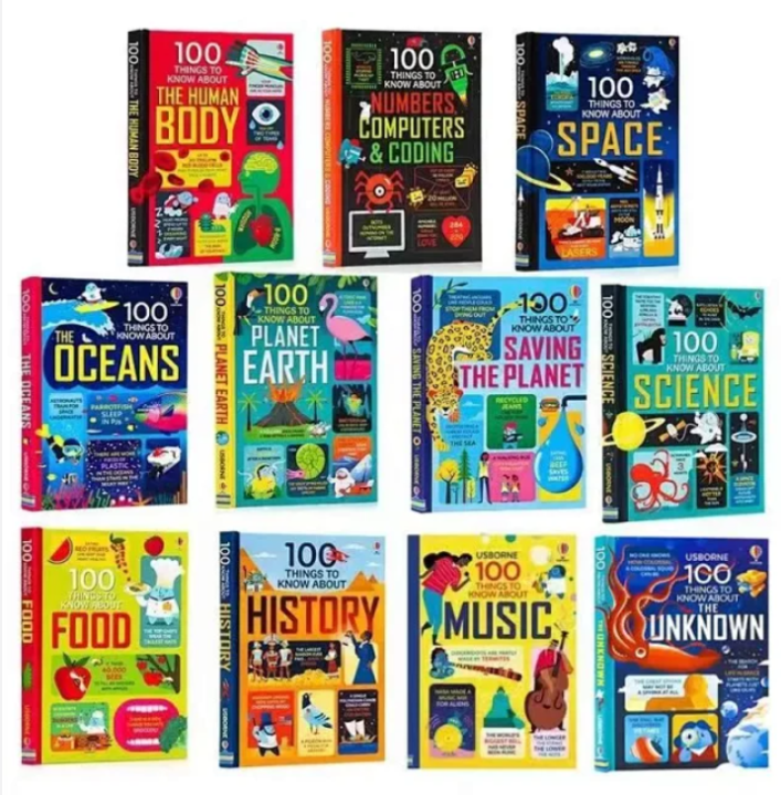 Usborne 100 Things to Know About Series - 11 books | Lazada Singapore