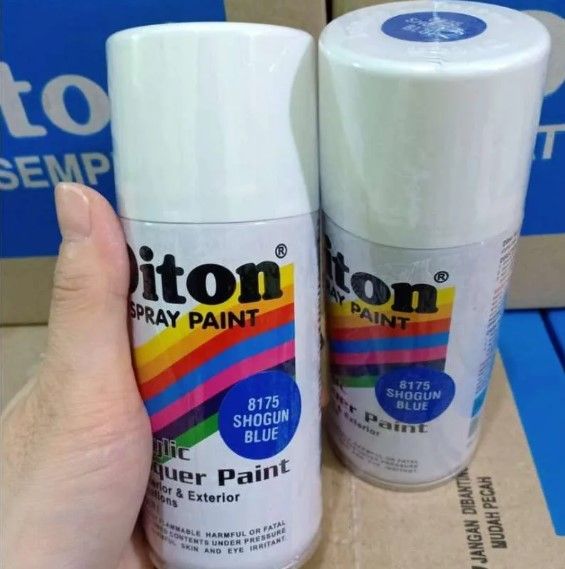 Diton 8175 Shogun Blue 150cc Pilok biru Pylok Cat Semprot | Lazada ...