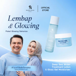 Numa Skin Hydrating Toner Pencerah Muka Dan Wajah 150ml + Skin Barier Gloss Gel Moisturizer 30ml